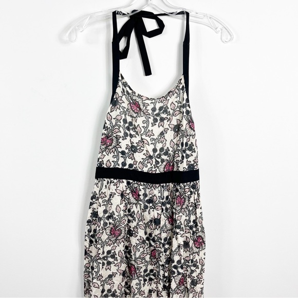 Thakoon Addition Floral Cotton Voile Embroidered Backless Maxi Dress Multicolor - Picture 3 of 8
